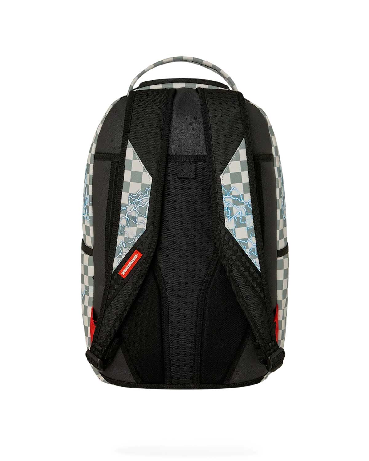 Sprayground Naruto vs Sasuke Backpack, three-quarter side view