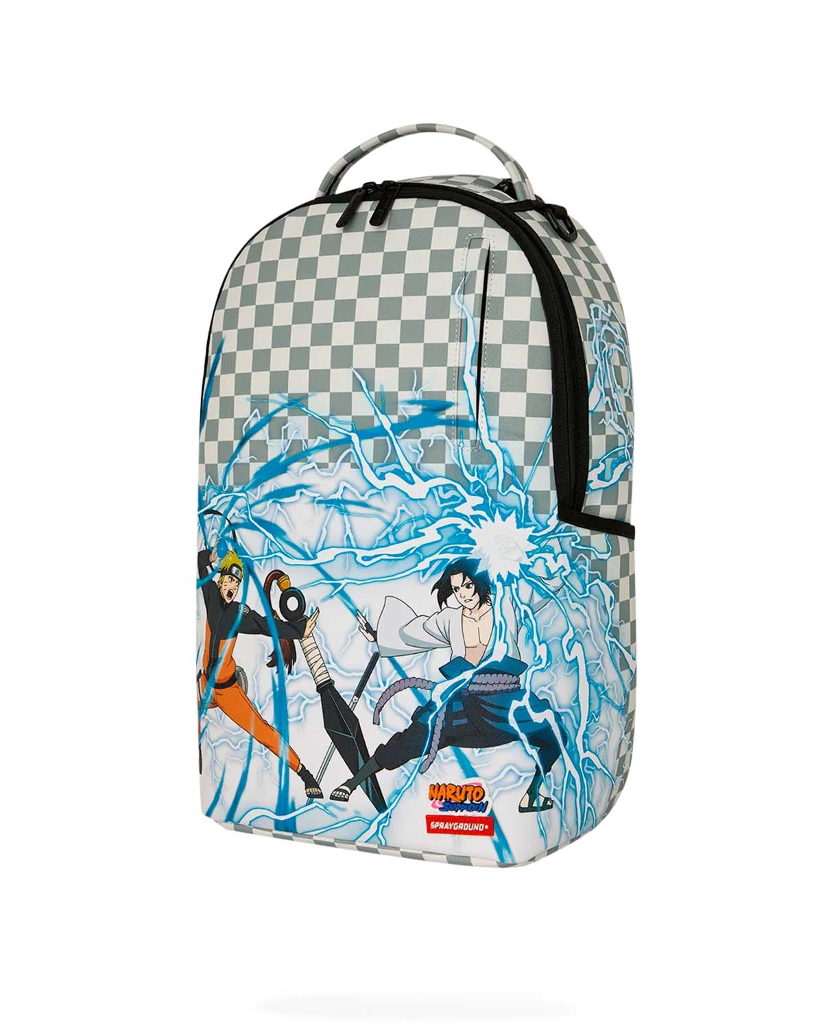 Sprayground Naruto vs Sasuke Backpack, side view