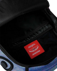 Sprayground Oil Spill Shark Backpack, interior lining