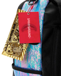 Sprayground Oil Spill Shark Backpack, Sprayground hang tags