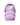 Sprayground One Piece Gear 5 Stencil Backpack, lilac backpack with white Gear 5 Luffy stencil and bold white shark mouth, front view