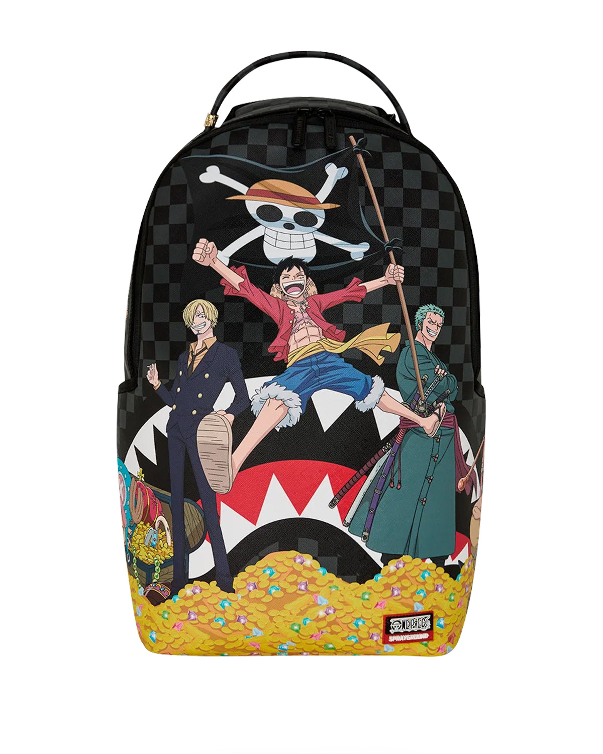 Sprayground One Piece Straw Hat Crew Treasure Trove Backpack