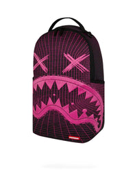 Sprayground Party Shark Fiber Optics Backpack, alternate front view