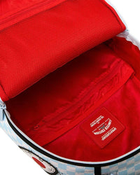 Sprayground Peanuts Snoopy Jams Backpack blue, interior lining and compartments