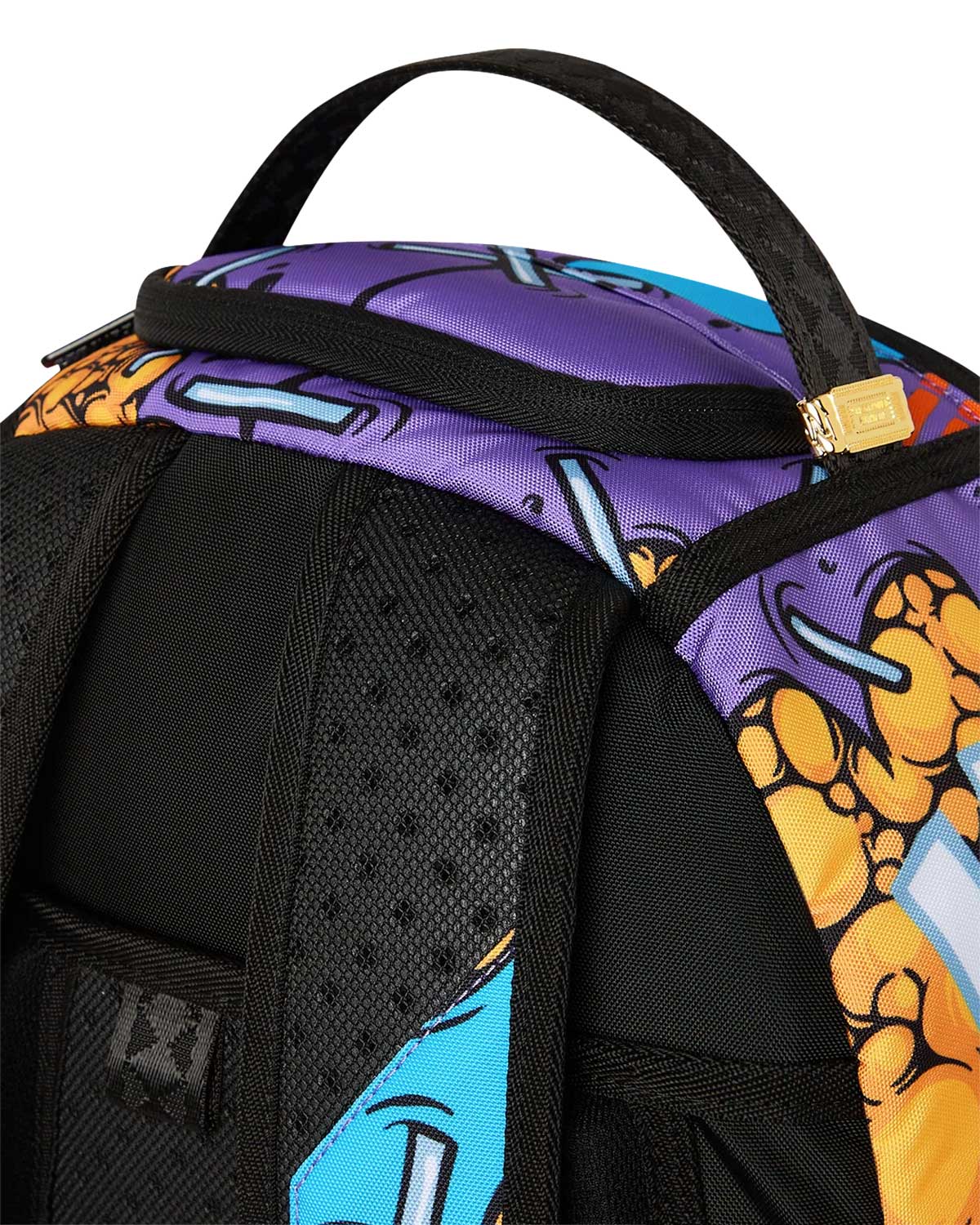 Sprayground SH11NAO1 Backpack BA6DD, top handle detail