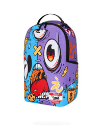 Sprayground SH11NAO1 Backpack BA6DD, side view of the stitched panels