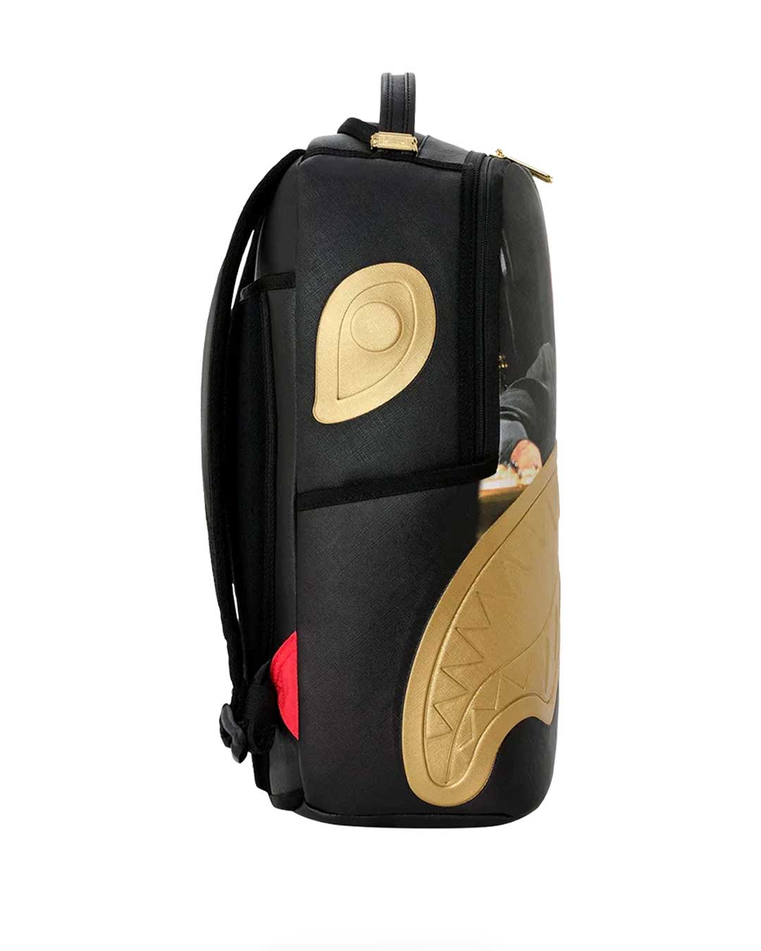 Sprayground Scarface My Place Backpack, angled side view