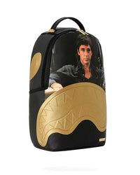 Sprayground Scarface My Place Backpack, side profile view