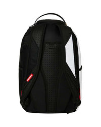 Sprayground Shark Central 2.0 Beyond Time Backpack, back view showing padded shoulder straps