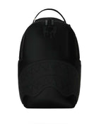 Sprayground Shark Central Blacked Out Embossed Nylon Backpack