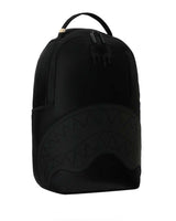 Sprayground Shark Central Blacked Out Nylon Backpack, side view
