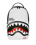 Sprayground Shark Central Bubbly White Backpack
