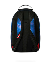 Sprayground Shark Central Neon Nebula Backpack, back view