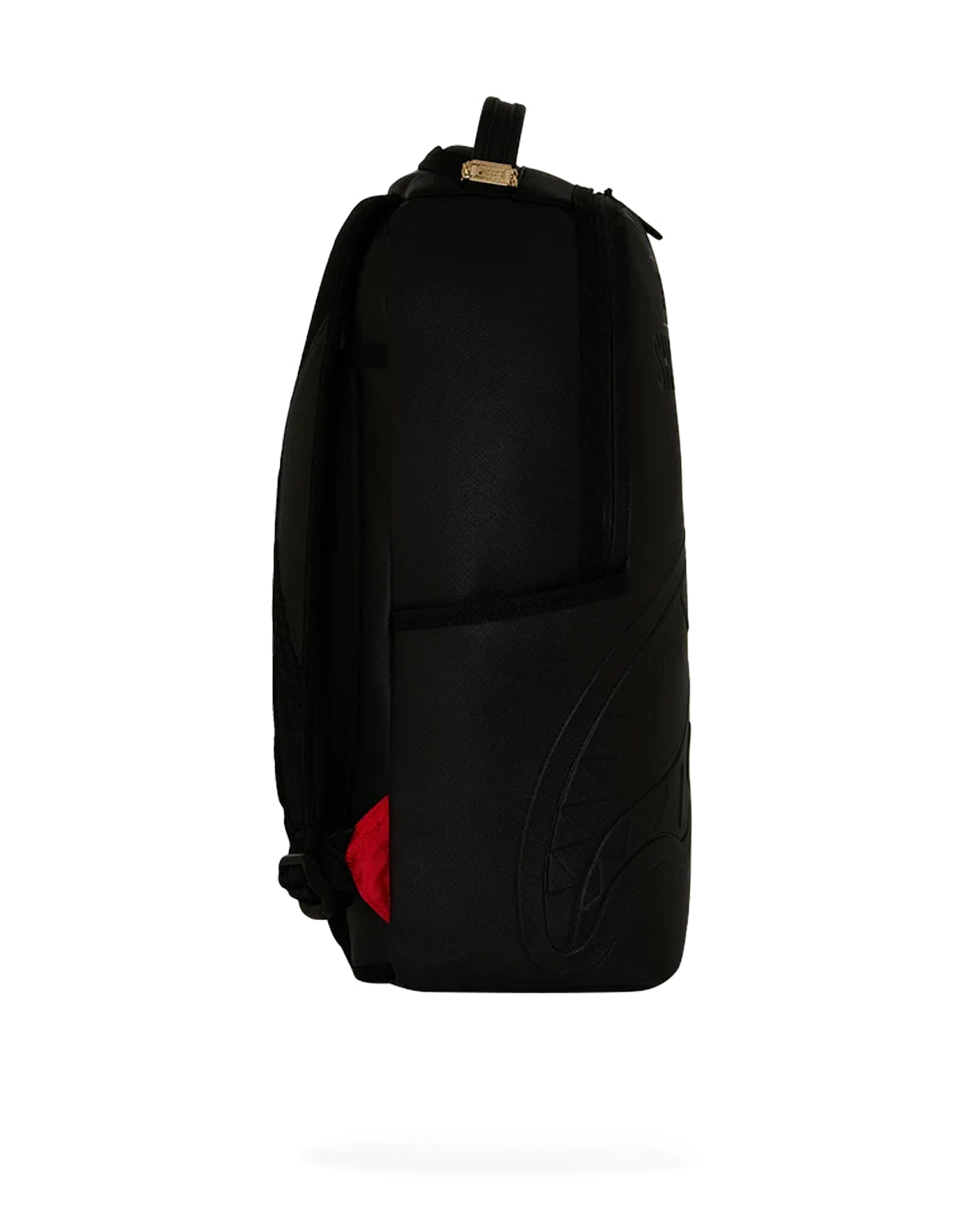 Sprayground Shark Central New York Embossed Black Nylon Backpack