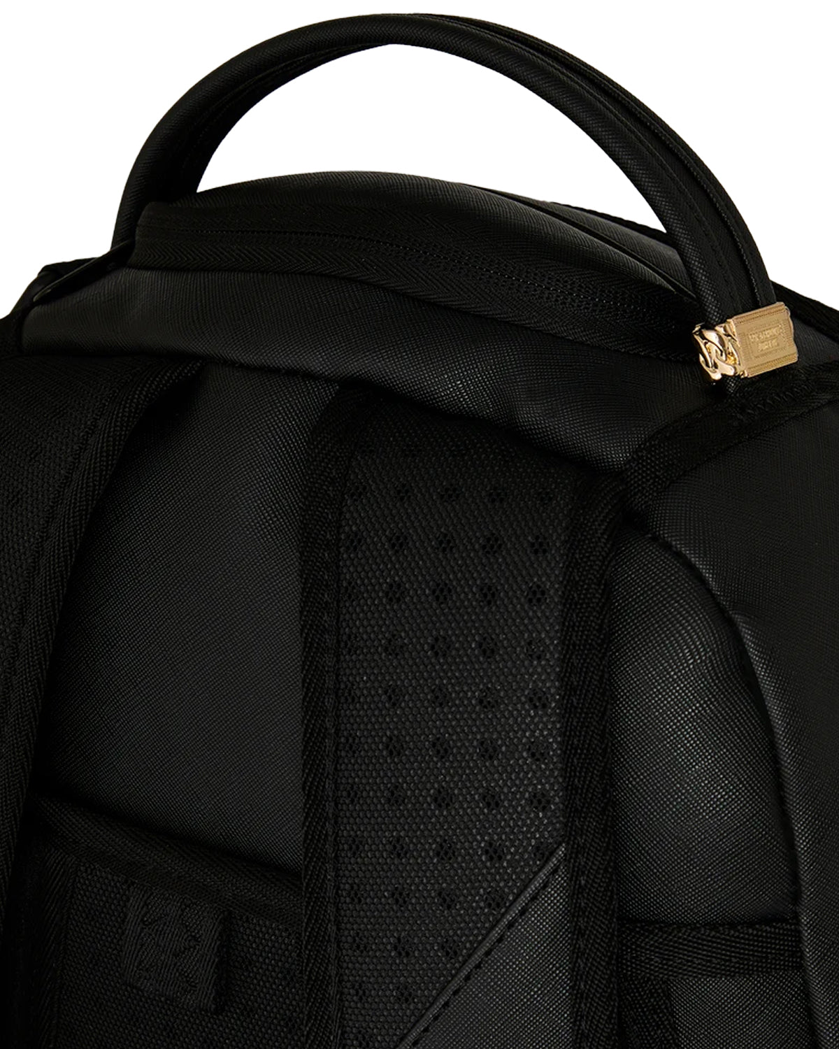 Sprayground Shark Central New York Embossed Black Nylon Backpack