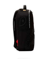 Sprayground Shark Central Printed Zip Backpack, side view