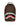 Sprayground Sharks In Paris Grin & Grind Backpack, brown checkerboard backpack with grinning face print and glossy shark mouth, front view