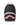 Sprayground Shinobi Sharks In Paris Backpack, black checkerboard backpack with masked shinobi face print and glossy shark mouth, front view
