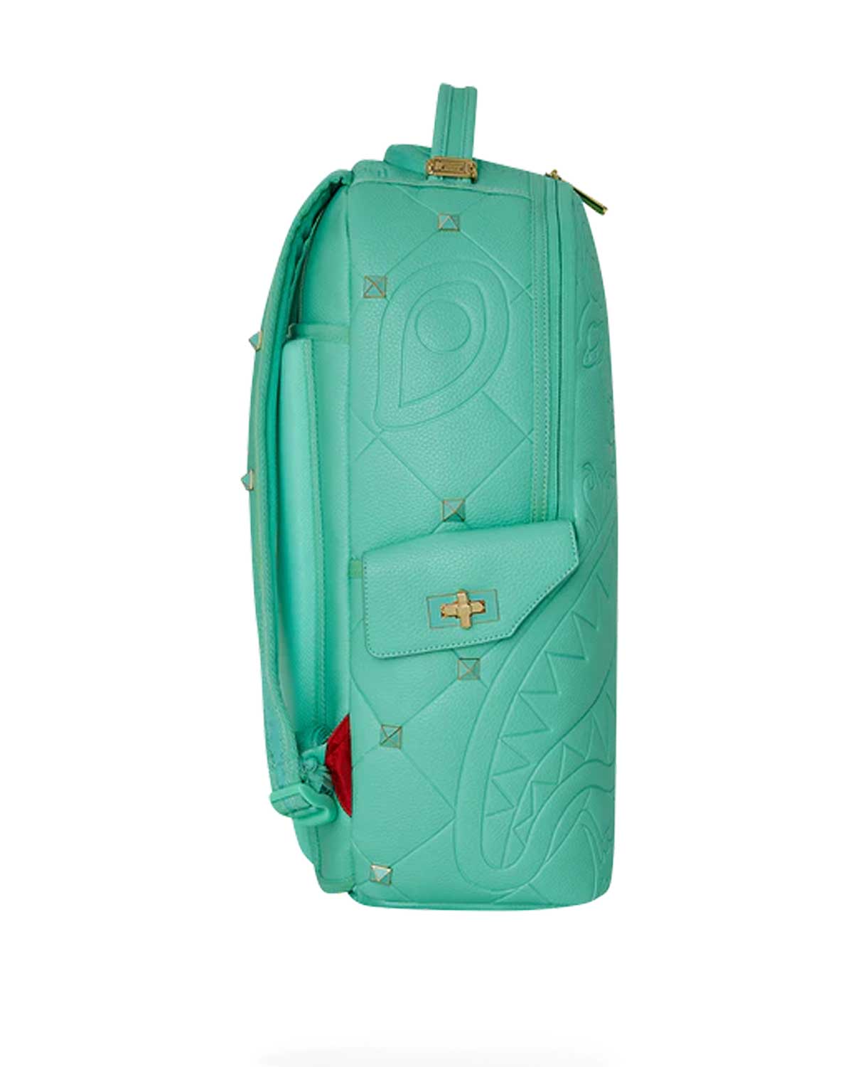 Sprayground Baby Bear Baddie Mint, side profile view