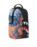 Sprayground Star Wars Mando and Grogu Reveal Backpack, side view