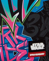 Sprayground Star Wars Vader Half Graff Backpack, Star Wars logo detail