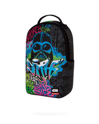 Sprayground Star Wars Vader Half Graff Backpack, side profile view