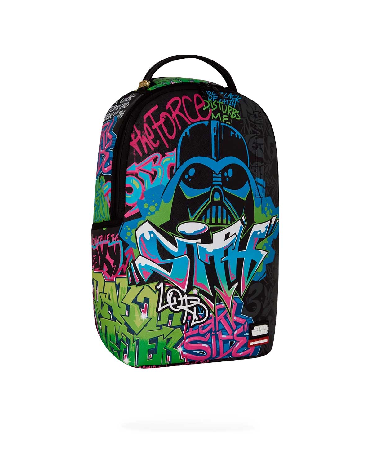 Sprayground Star Wars Vader Half Graff Backpack, side view