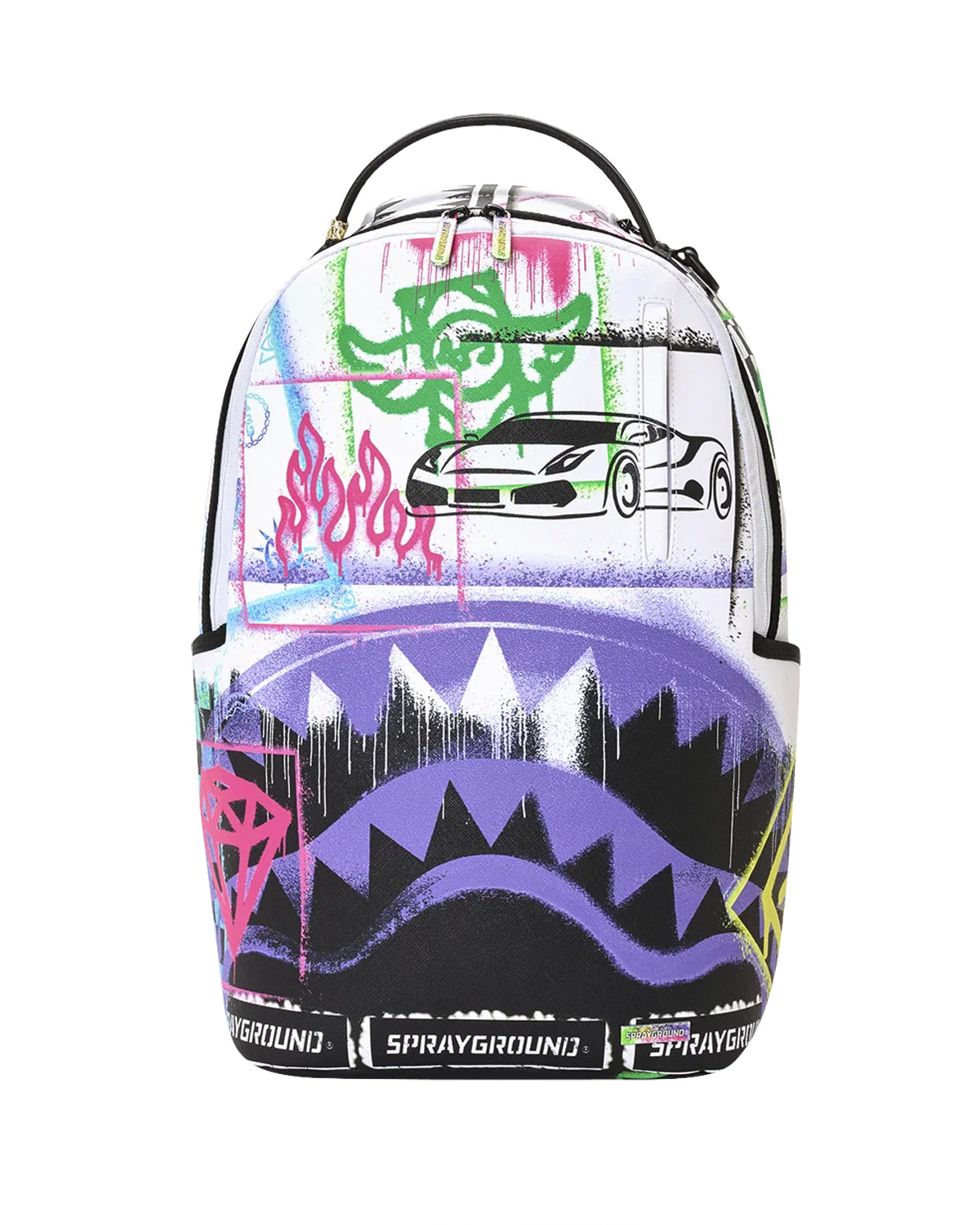 Sprayground Stencil Shark Attack Backpack