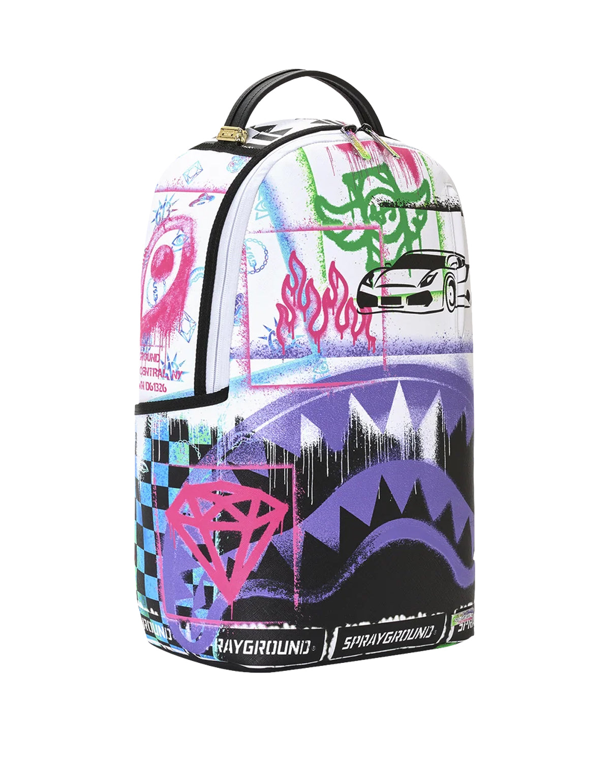 Sprayground Stencil Shark Attack Backpack