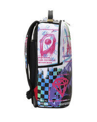 Sprayground Stencil Shark Attack Backpack
