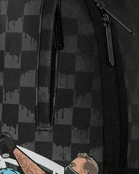 Sprayground Subway Vandals Backpack black, interior lining and compartments