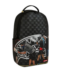 Sprayground Subway Vandals Backpack black, side profile view