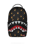 Sprayground Super Hot Fire Sharks In Paris Backpack
