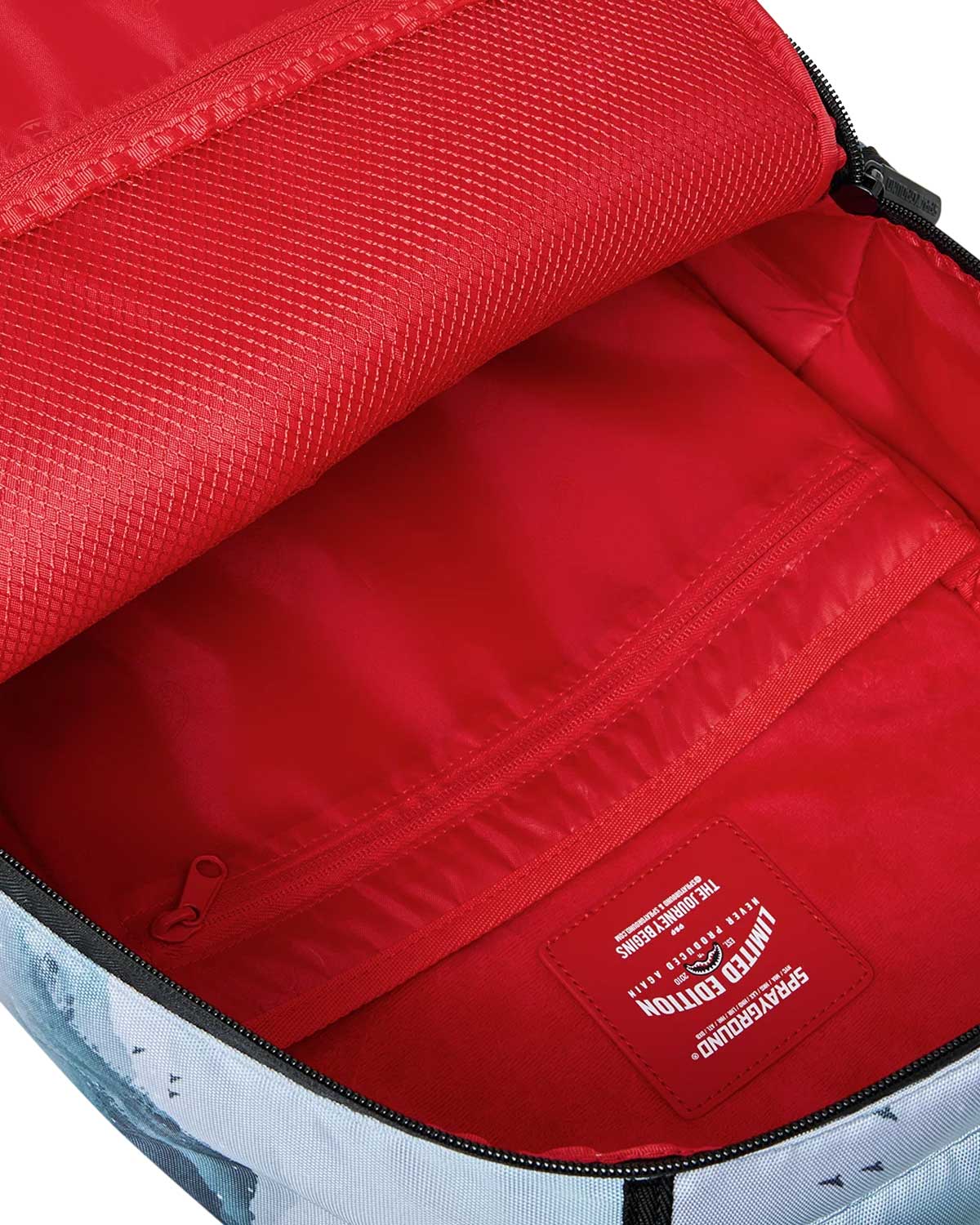Sprayground Tiger Claw Backpack, interior lining