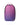 Sprayground Wynwood Walls Purple Doodle Emboss Backpack, pink-to-purple gradient backpack with embossed doodles and shark mouth, front view