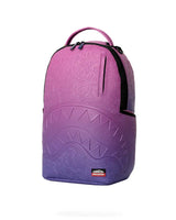 Sprayground Wynwood Walls Purple Doodle Emboss Backpack, side profile view
