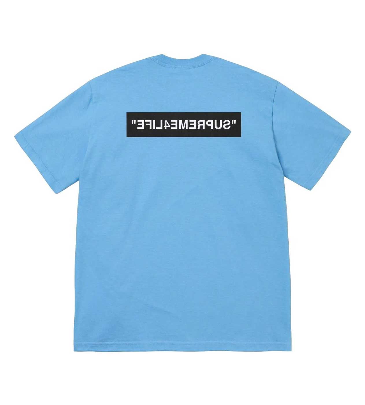 Supreme 4 Life Tee Bright Blue – Restock AR
