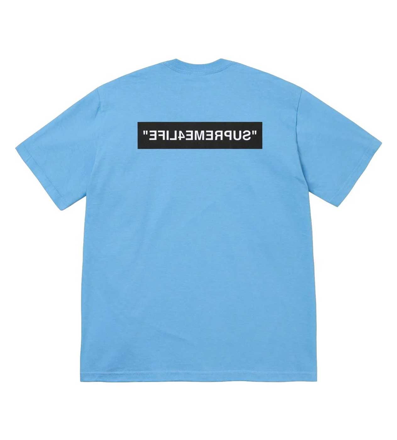 Supreme 4 Life Tee Bright Blue