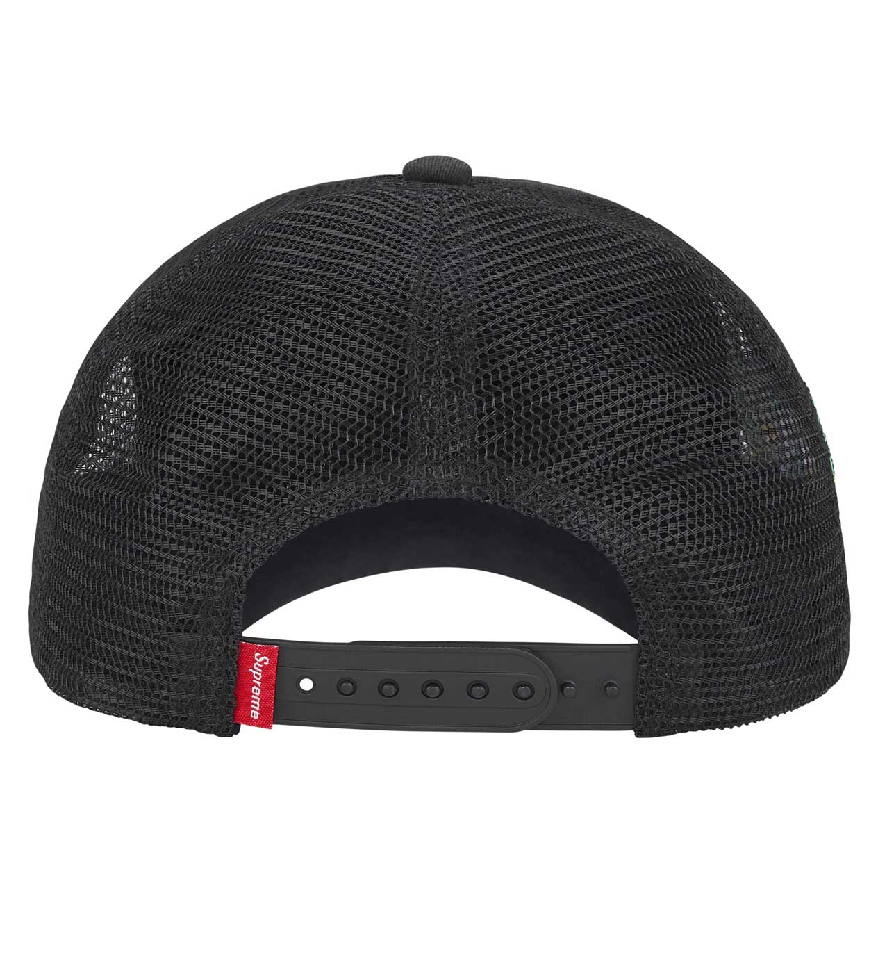 Supreme Big Crest Mesh 6-Panel Hat Black – Restock AR