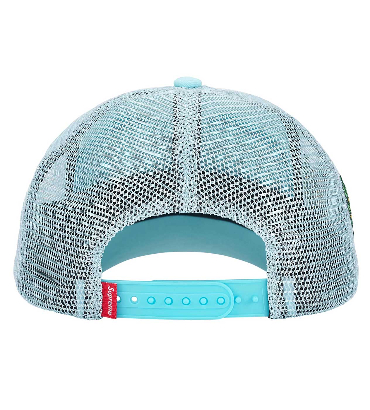 Supreme Big Crest Mesh 6-Panel Hat Light Blue – Restock AR