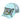 Supreme Big Crest Mesh 6-Panel Hat Light Blue