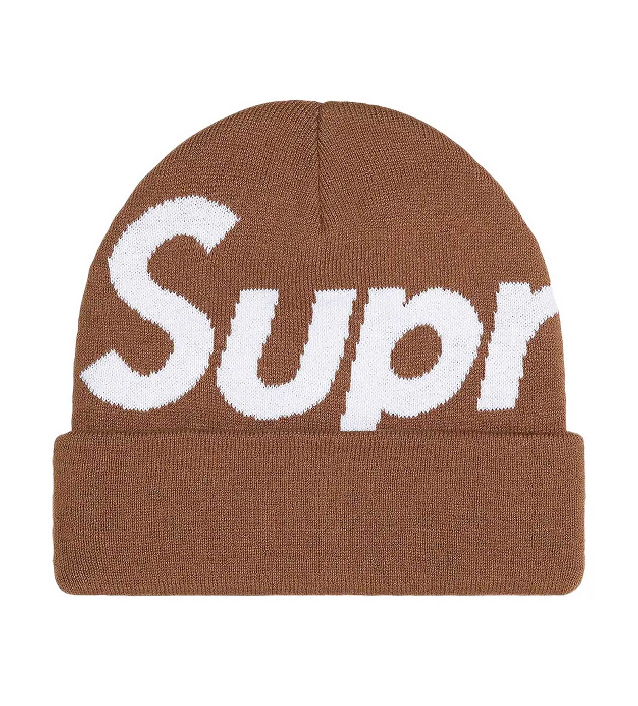 Supreme Big Logo Beanie Red – Restock AR