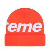 Supreme Big Logo Beanie Orange