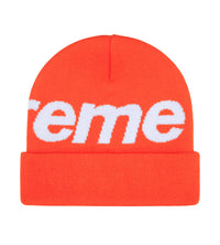 Supreme Big Logo Beanie Orange