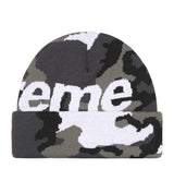 Supreme Big Logo Beanie Snow Camo