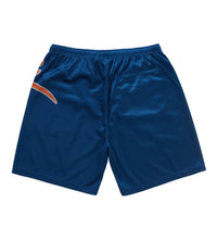 Supreme Big Script Mesh Shorts Navy back view