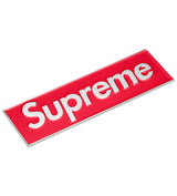 Supreme Box Logo Car Emblem Red