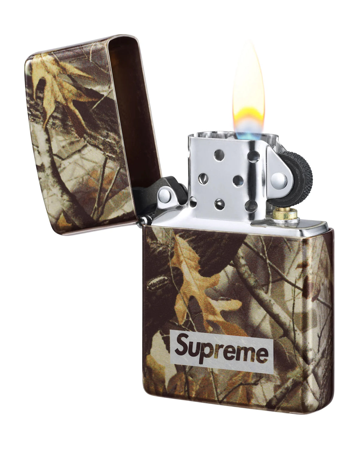 Supreme Camo Logo Zippo Lighter