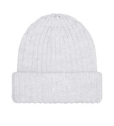 Supreme Chunky Rib Classic Logo Beanie Ash Grey