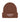 Supreme Chunky Rib Classic Logo Beanie Brown